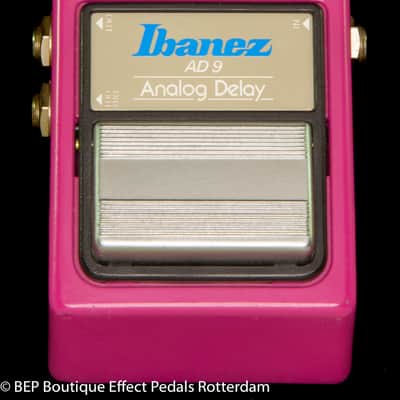 Ibanez AD-9 Analog Delay 1983 Japan s/n 306035 , MN3205 chip and JRC4558D op amp image 8