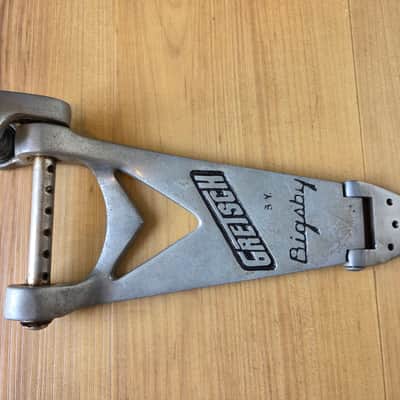 Vintage Early 1960's Gretsch B6 Bigsby Vibrato Tailpiece w/ Spring, Mounting Screws! image 2