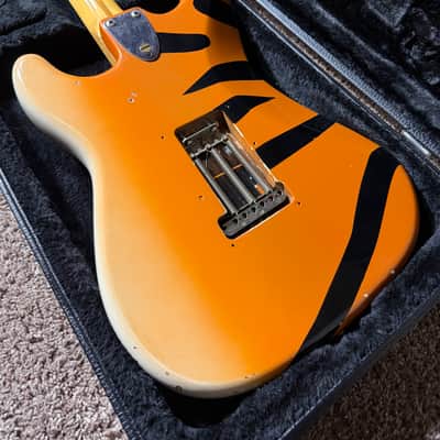Fender 1979 Stratocaster with Maple Fretboard - Refinished Tiger image 14