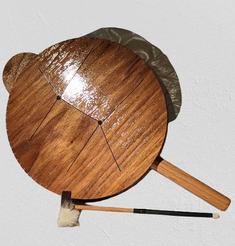 American Percussion Slit Marimba Mini Tom 2025 - natural ( will ship ) image 1