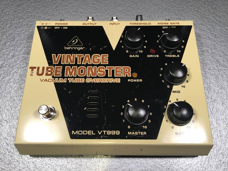 VT999 ベリンガー VINTAGE TUBE MONSTERエフェクター Behringer VT999 Vintage Tube Monster Vacuum Tube Overdrive | Reverb