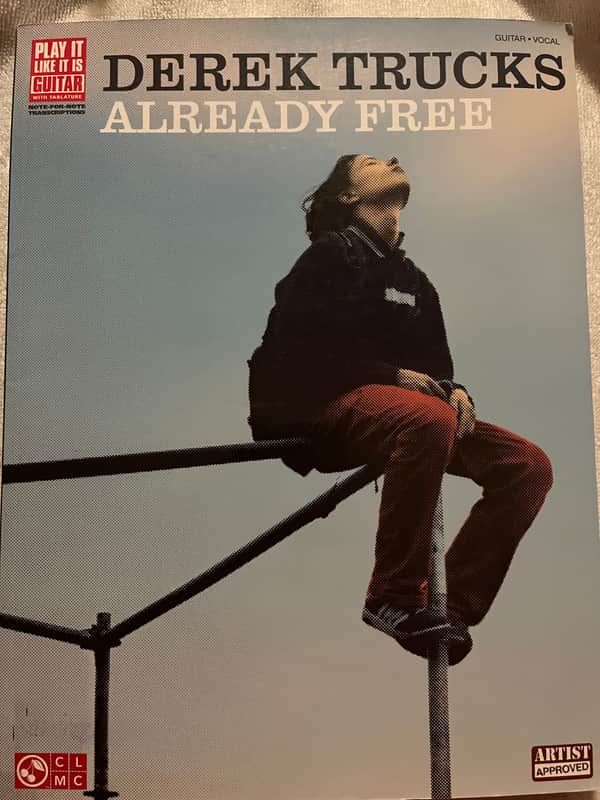 Derek Trucks - Already Free - Guitar Tab / Tablature Book image 1