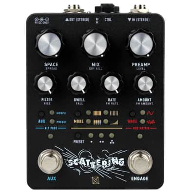 Electronic Audio Experiments Scattering Stereo Reverb Pedal