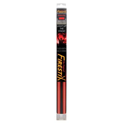 Firestix FX12RD Light-Up Drum Sticks Red image 2