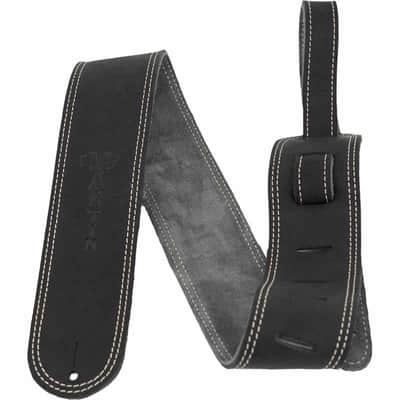 Martin A0013 COURROIE CUIR NOIR DOUBLEE SUEDE image 1