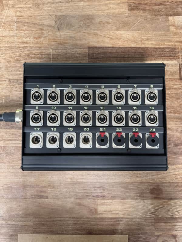 Van Damme 24-Way Stage Box / Multicore Snake – 5m image 1