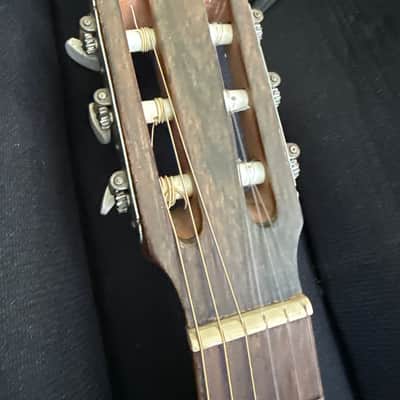 Vintage 1973 Giannini Model No. 6 Classical Guitar - 3/4 Size - Brazilian Rosewood - Rare Label image 5