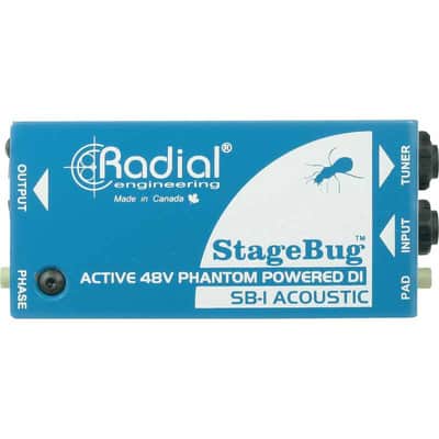 Radial Engineering SB-1-ACOUSTIC DI active pour instruments acoustiques image 2