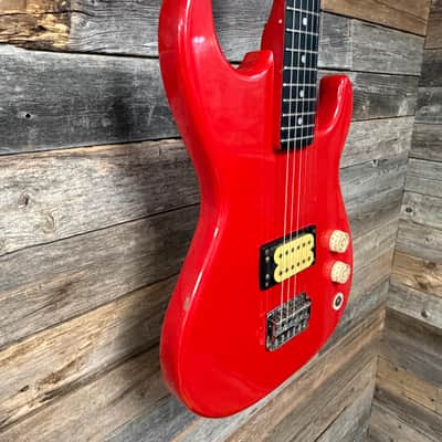 Cruise Mini Humbucker Red Guitar image 3