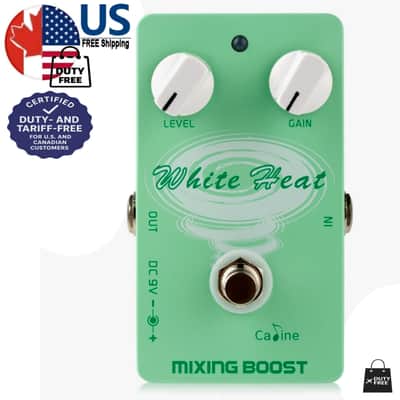 Caline CP-29 White Heat Mixing Boost True Bypass US SHIP image 4