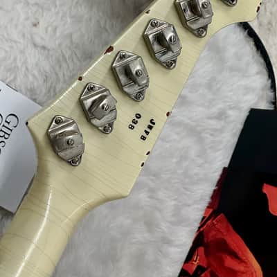 Gibson Custom Shop Johnny Winter 1964 Firebird V Murphy Lab Aged 2021 - Polaris White[GTK017] image 8