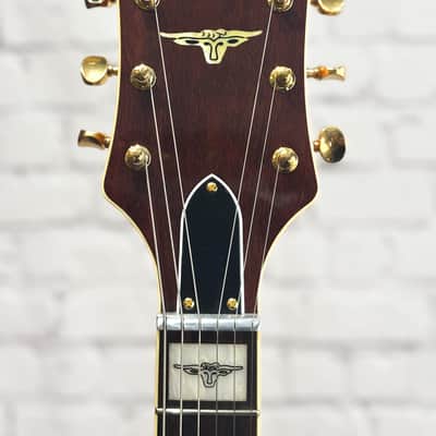 Gretsch G6120T-55 Vintage Select '55 Chet Atkins Hollow Body with Bigsby Vintage Orange Stain 2022 image 8