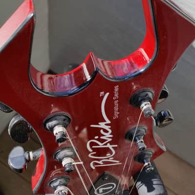 BC Rich Mick Thomson warlock Red image 10