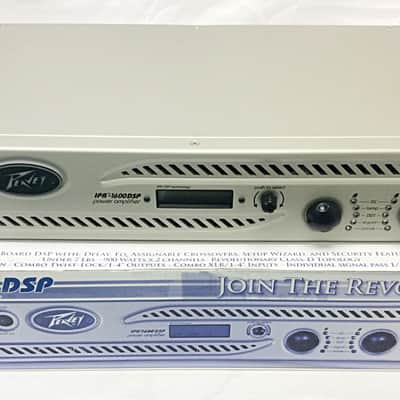 Peavey IPR-1600 DSP Digital Power AMp image 1