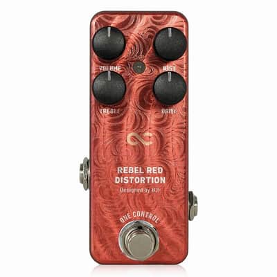 One Control Rebel Red Distortion 4K OC-RRD4Kn - BJFe Designed Effects Pedal - NEW! image 1