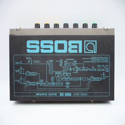 Boss RDD-20 Digitel Delay With Original Box Power Supply Made in Japan Guitar Effect Micro Rack image 10