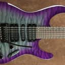 Ibanez Prestige  S5570Q Dark Purple DPB Bonus Free T-Shirt and Snark HZ-1