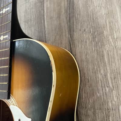 Silvertone Sears Roebuck Co. Kay Harmony 319 1960s - Tobacco Sunburst image 8