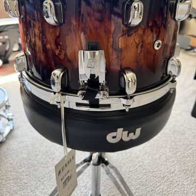 Tama drums Starclassic Walnut / Birch 8x14 snare drum Molten Brown Burst image 2