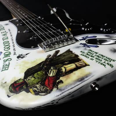 Custom Painted And Upgraded Fender Squier Strat Affinity Series (Aged and Relic'ed) Electric Guitar image 19
