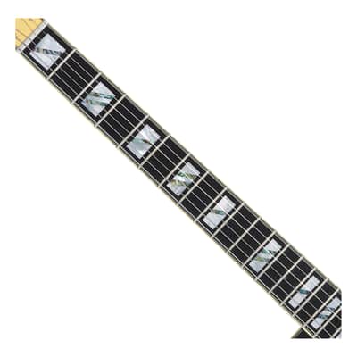 D'angelico Excel SS w/ Stairstep Tailpiece - Solid Black - B-Stock image 3