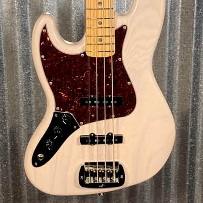 G&L USA 2017 Custom JB 4 String Jazz Bass Blonde Frost Left Hand & Case #4175 Used image 1