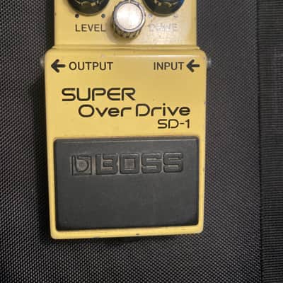 Boss SD-1 Super Overdrive 1981 - 1988 Made In Japan | Reverb