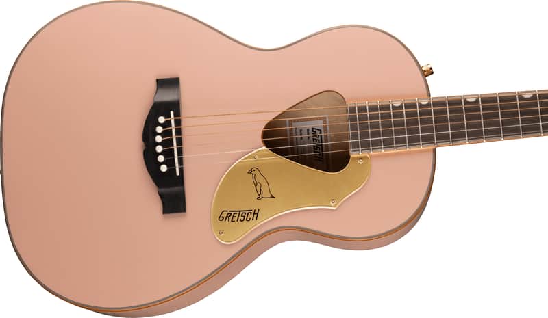 Gretsch G5021E Rancher Penguin Parlor Acoustic/Electric - Shell Pink image 1