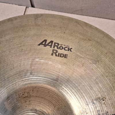Sabian 20 inch 51 cm AA Rock Ride Cymbal  Crack  Lot 82-657 image 2