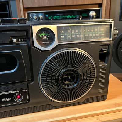 National RQ-556 Radio Cassette Recorder | Vintage Panasonic Portable Stereo | Fully Restored image 3