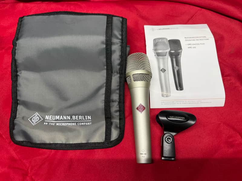 Neumann KMS 105 Handheld Supercardioid Condenser Microphone 2006 - Present - Satin Nickel