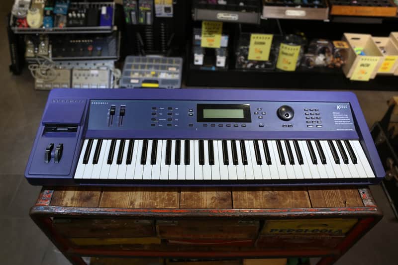 Kurzweil K2000VP 61-Key Digital Synthesizer 1990s - Indigo image 1