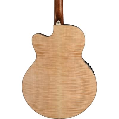 Washburn J40SCE Heritage 40 Series Jumbo Acoustic Electric Guitar Regular Natural image 2