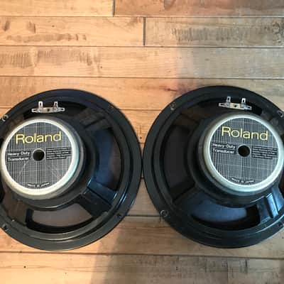 Roland JC-77 Jazz Chorus Amplifier OEM Woofers 1980’s - Black image 4