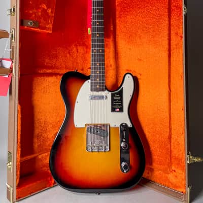 2023 Fender American Vintage II '63 Telecaster Sunburst w/OHSC image 1