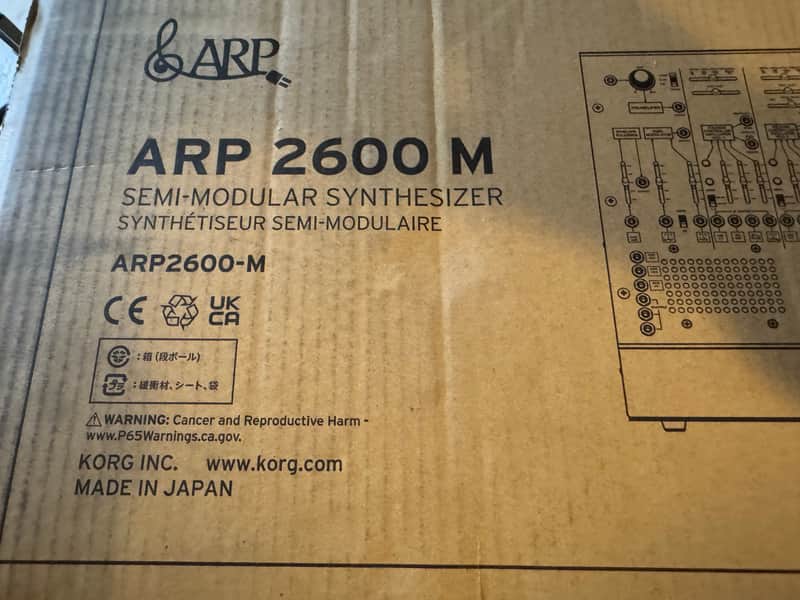 Korg ARP 2600 M Semi-Modular Synthesizer Module 2021 - Present - Black image 1