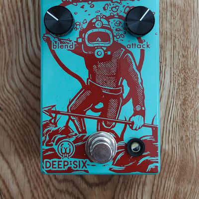 Walrus Audio Deep Six Compressor V3 2018 - 2021 - Blue / Red Diver image 1