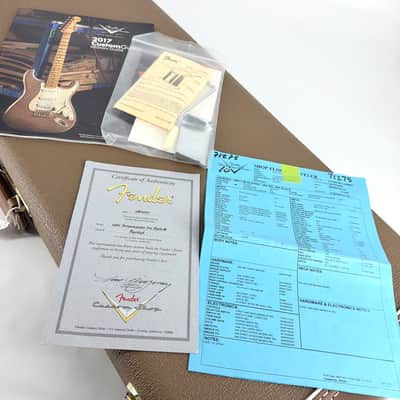 Fender Custom Shop '62 Reissue Stratocaster 2017 Fender Custom Shop ’62 Journeyman Relic Stratocaster - Black Relic image 17