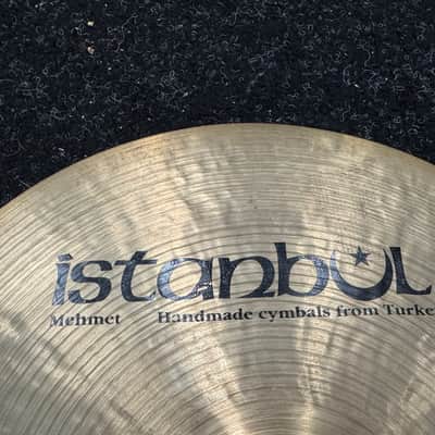 Istanbul Mehmet 14" Traditional Series Medium Hi-Hat Cymbals (Pair) 2010s - Traditional image 2