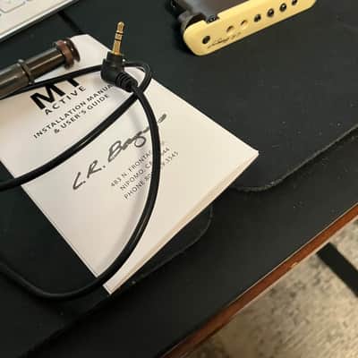 LR Baggs M1A Active Soundhole Pickup with Volume Control 2010s - White image 1