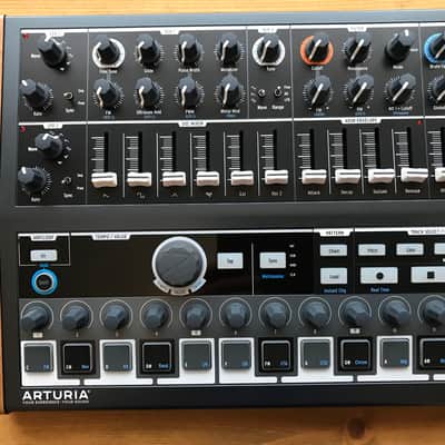 Arturia MiniBrute 2S Desktop Synthesizer 2018 - Present - Black image 11