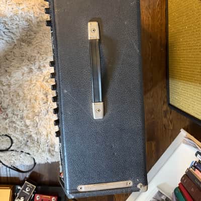1966 Fender Twin Reverb 2-Channel 85-Watt 2x12" Guitar Combo 1963 - 1967 - Black Panel image 5