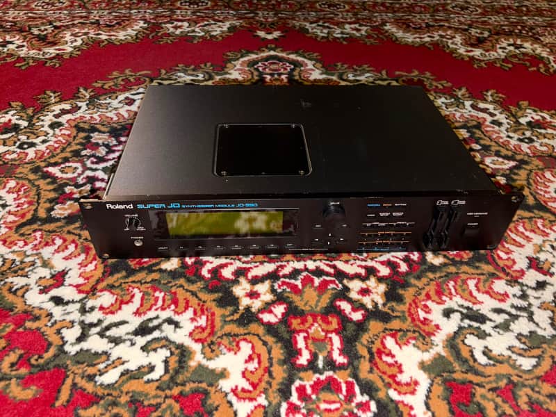Roland Super JD-990 Sound Module 1993 - 1996 - Black image 1