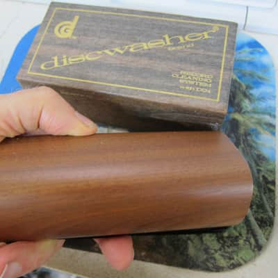 Discwasher D4 Record Cleaner, Walnut, USA,Quality Original Box, Nice Condition, No Solution - Wood image 2