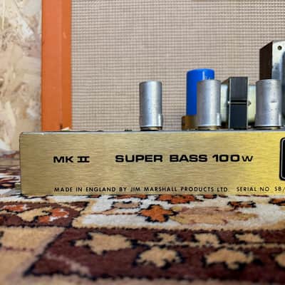 Vintage 1979 Marshall JMP Super Bass 100w MKII Amplifier Head Chassis *1970s* image 10