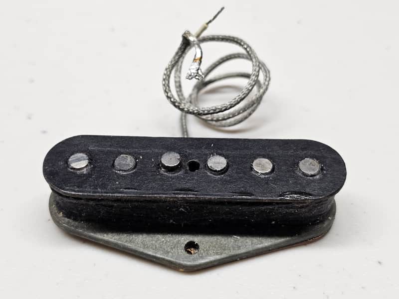 1974 Fender Telecaster Bridge Pickup - Stagger Magnets - Full Length Lead image 1