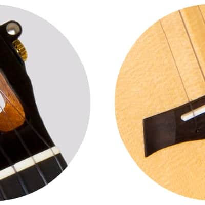 Flight Voyager EQ-A Concert Ukulele - solid spruce image 5