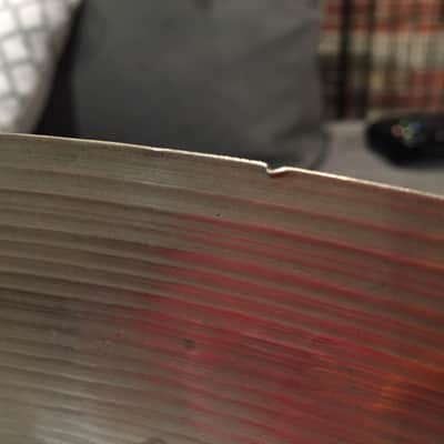 Zildjian 28" swish knocker trans stamp 1940's Brilliant image 8