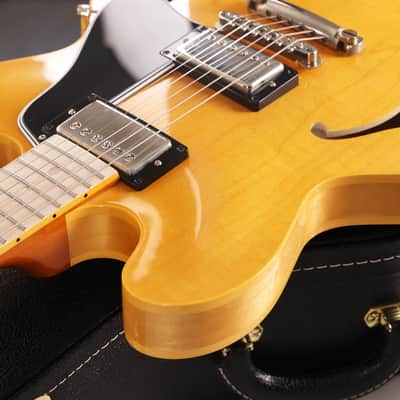 Gibson Custom Shop 1961 ES-335 Reissue Made 2 Measure Antique Natural and Maple Fretboard 2026 image 8