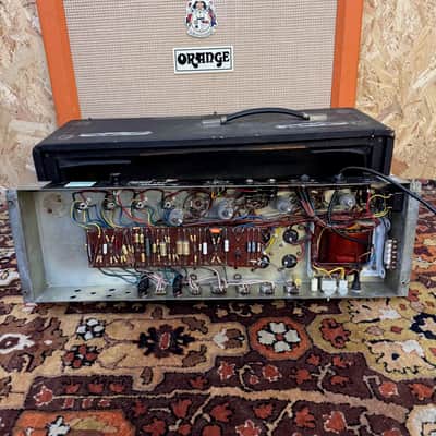 Vintage 1970 Park Marshall 150w Major KT88 Amplifier Head *1970s* w/ Flight Case image 19